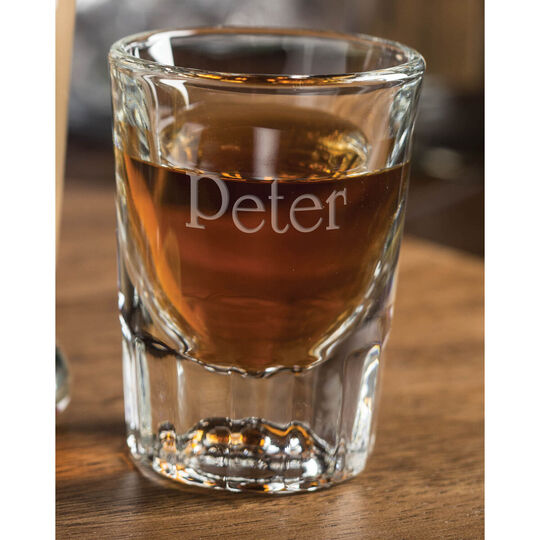 Personalized Fluted Shot Glasses